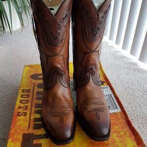 Corral mens leather cowboy boots 10